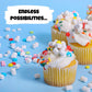 Vanilla Mini Dehydrated Marshmallow Bits In Resealable Bag, 1Lb, Delicious Fresh Bulk White Marshmallows
