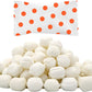 Fruidles Big Dots Buttermint Candy, Mint Candies, After Dinner Mints, Fat-Free, Kosher Certified, Individually Wrapped (Orange, 55 Pieces)