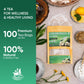 TeaDreamTea Lemongrass Herbal Tea Bags - Caffeine Free, 100 Count, Supports Healthy Digestion, Enjoy Hot or Cold
