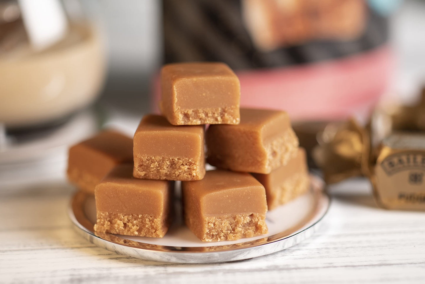 Gardiners Of Scotland Handmade Fudge 250G Tin, Baileys Fudge Caramels