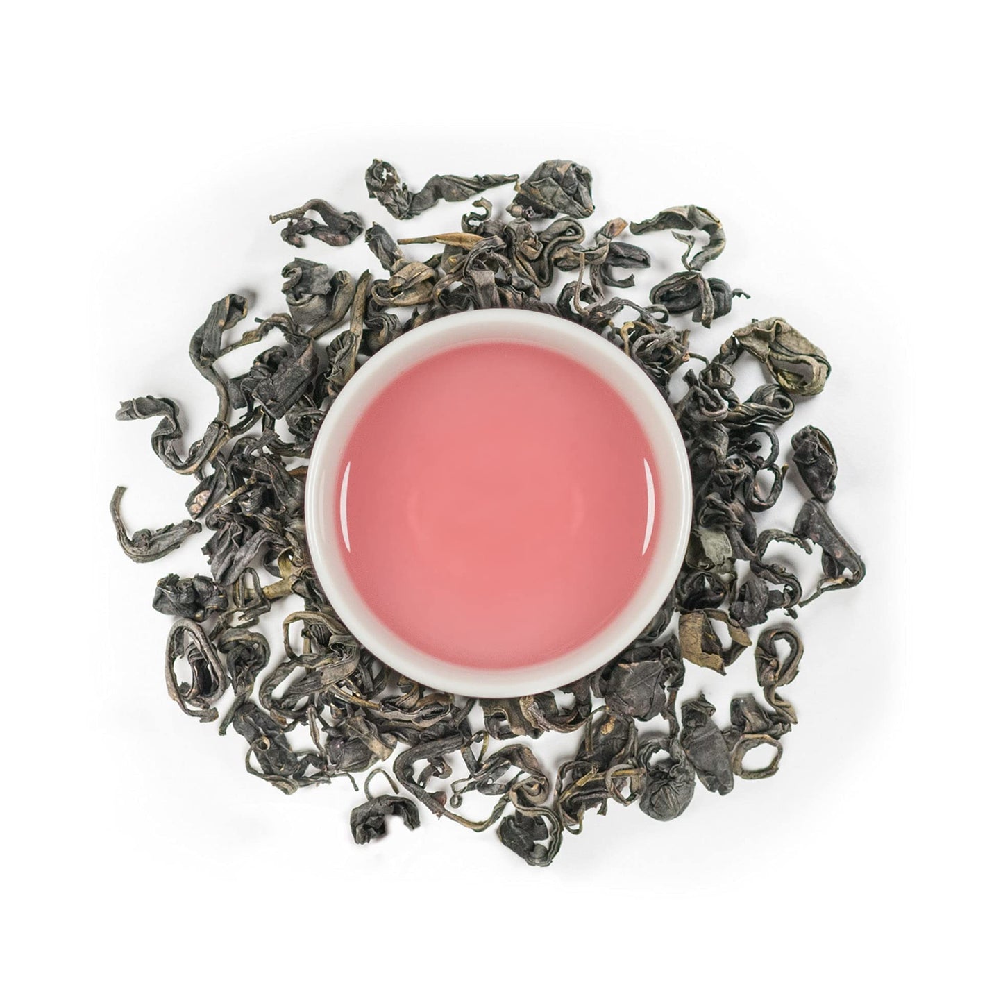 JusTea Loose Leaf Purple Tea | Low Caffeine | Fair Trade | Non-GMO | 2.1oz Refillable Pouch
