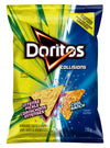 Frito Lay Doritos Collisions Intense Pickle & Cool Ranch Flavored Tortilla Chips, 210g/7 oz. Bag