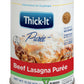 Thick-It Pureed Beef Lasagna (IDDSI)  Made with Real Beef & Cheese  Savory Flavor  Digestible Swallowing Aid  Simple-to-Use  15 oz Can (12 Pack)