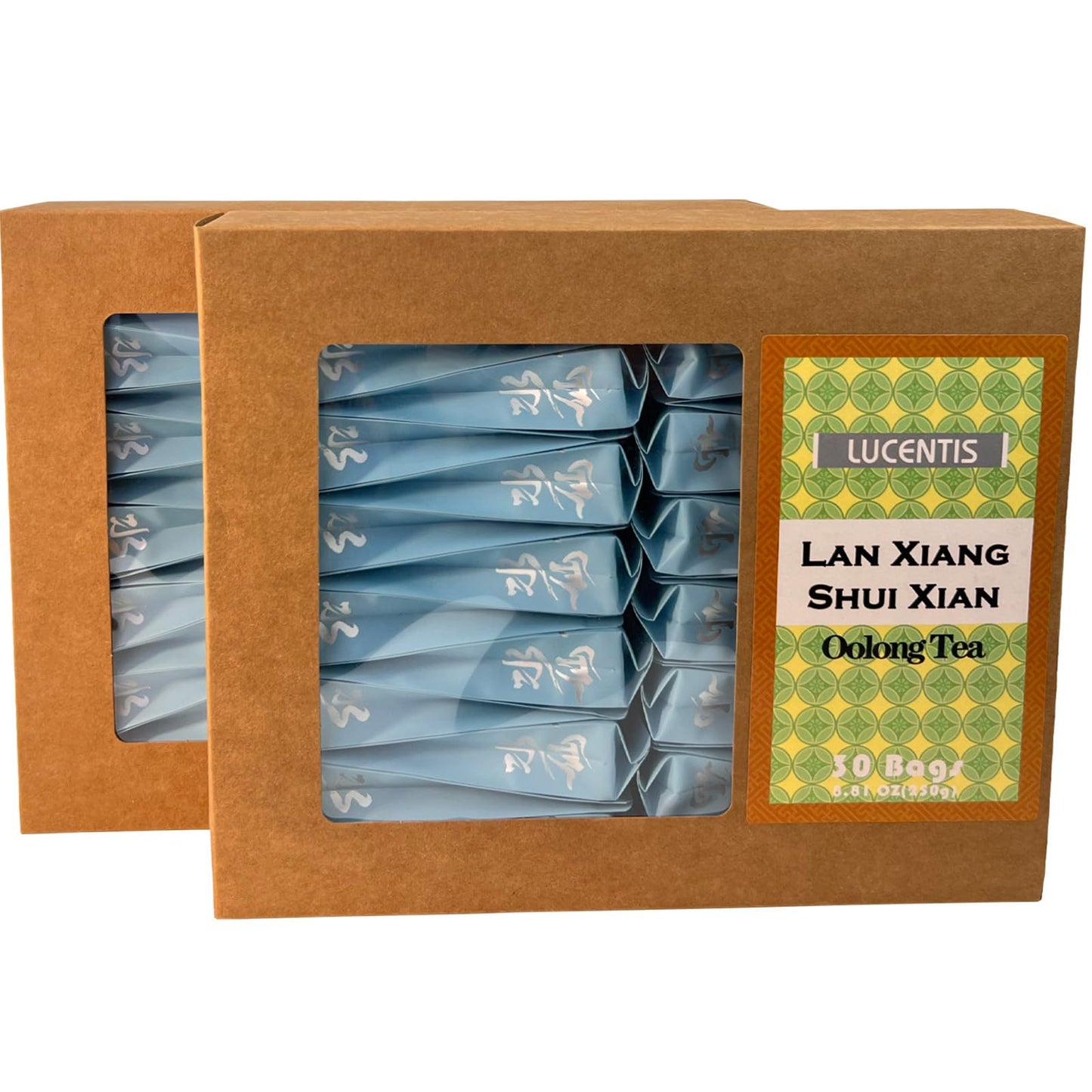30 Teabags, Loose Leaf (Lan Xiang Shui Xian) Rock Oolong Tea Cinnamon Da Hong Pao 8.81oz (250g) China Wuyi Mountain Loose Leaf T