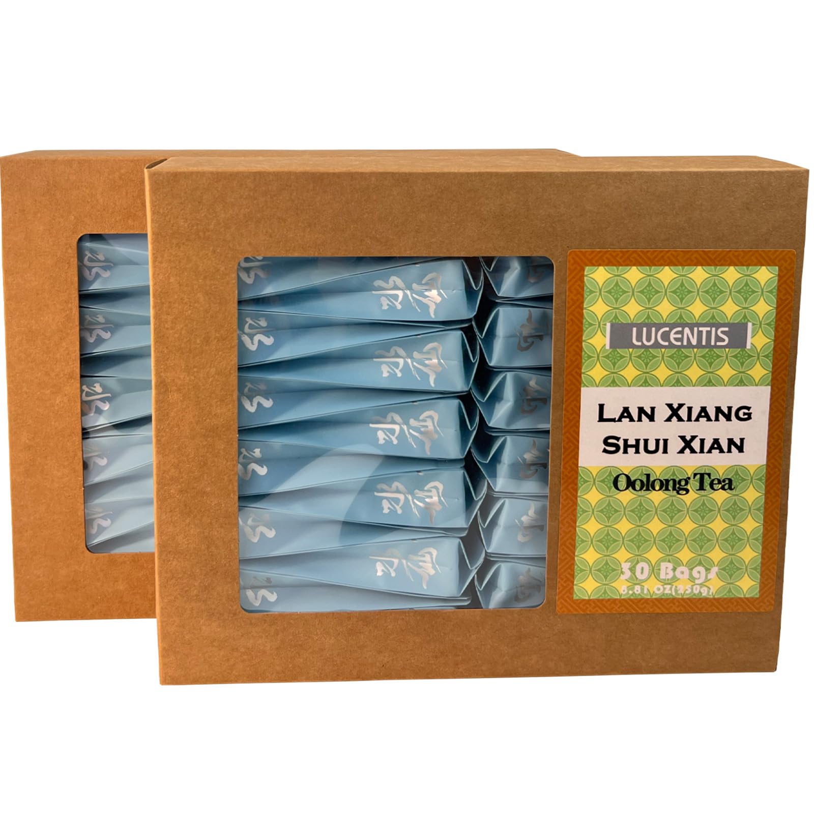 30 Teabags, Loose Leaf (Lan Xiang Shui Xian) Rock Oolong Tea Cinnamon Da Hong Pao 8.81oz (250g) China Wuyi Mountain Loose Leaf T