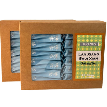30 Teabags, Loose Leaf (Lan Xiang Shui Xian) Rock Oolong Tea Cinnamon Da Hong Pao 8.81oz (250g) China Wuyi Mountain Loose Leaf T
