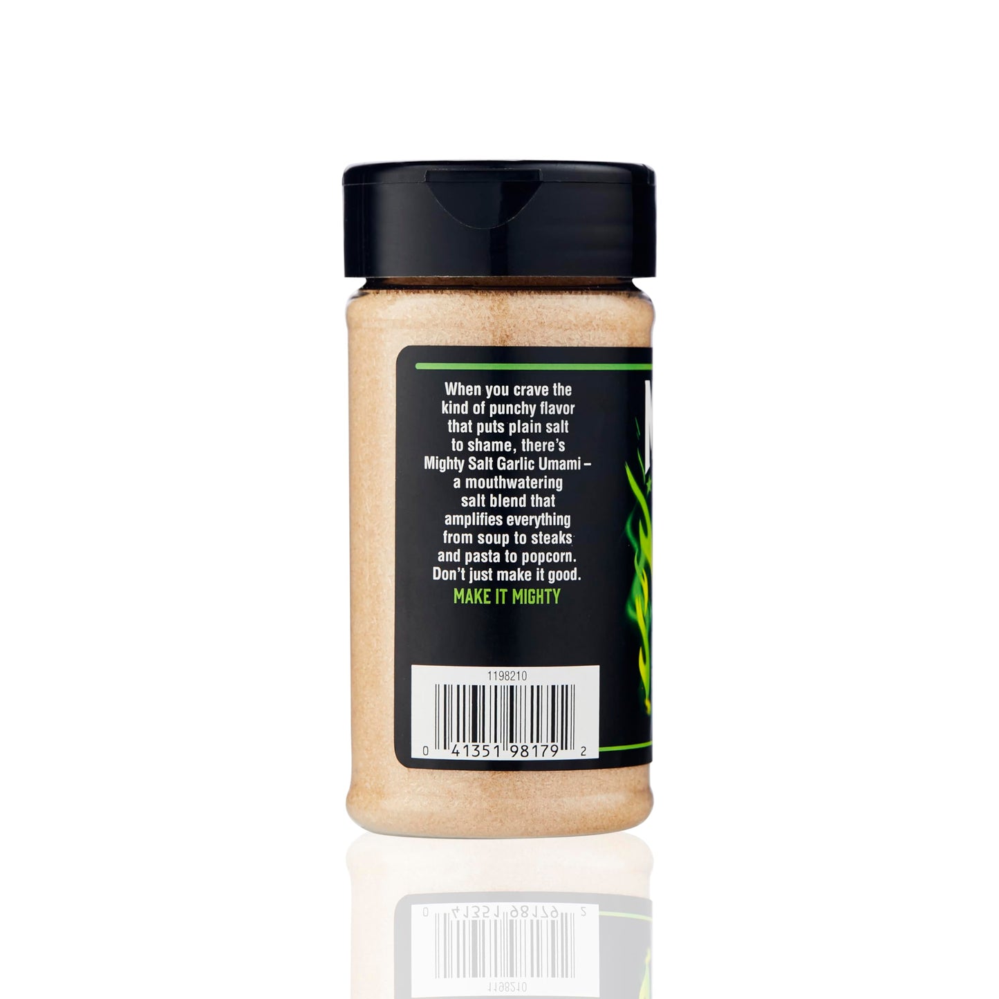 Mighty Salt Garlic Umami Flavored Salt  7.7 Ounce (Pack of 6)