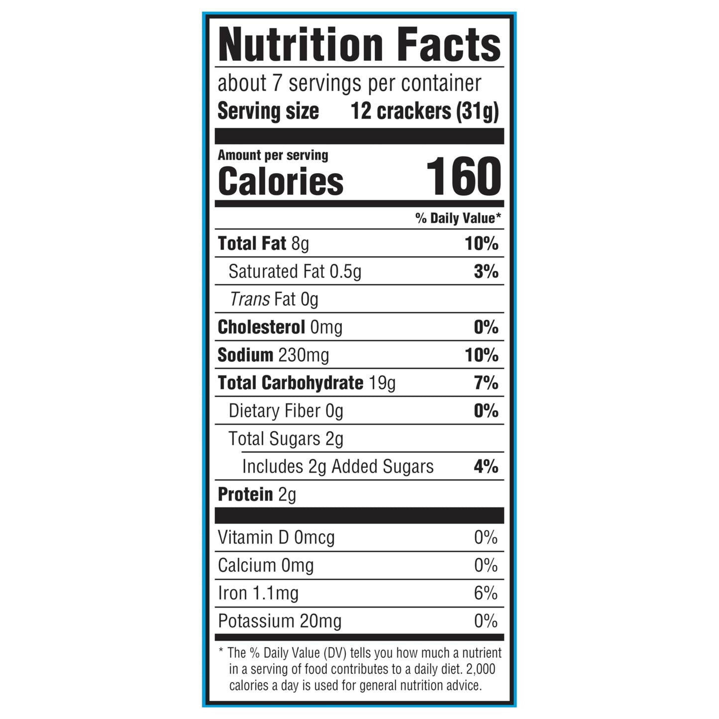 Chicken in a Biskit Original Baked Snack Crackers, Bulk Lunch Snacks, 6 - 7.5 oz Boxes