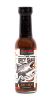 The Spicy Shark Megalodon Carolina Reaper Hot Sauce, Vegan & Gluten-Free, 5 Fl Oz