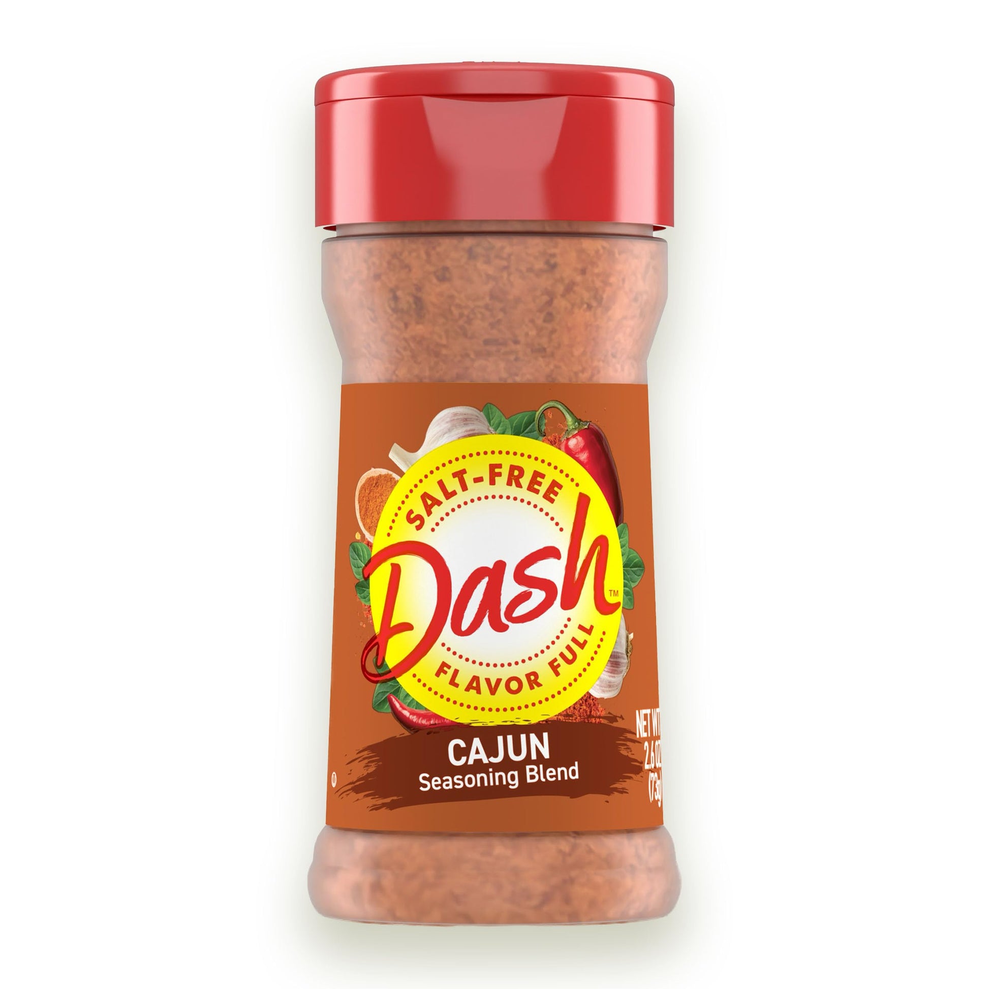 Dash Salt-Free Seasoning Blend, Cajun, 2.6 Ounce