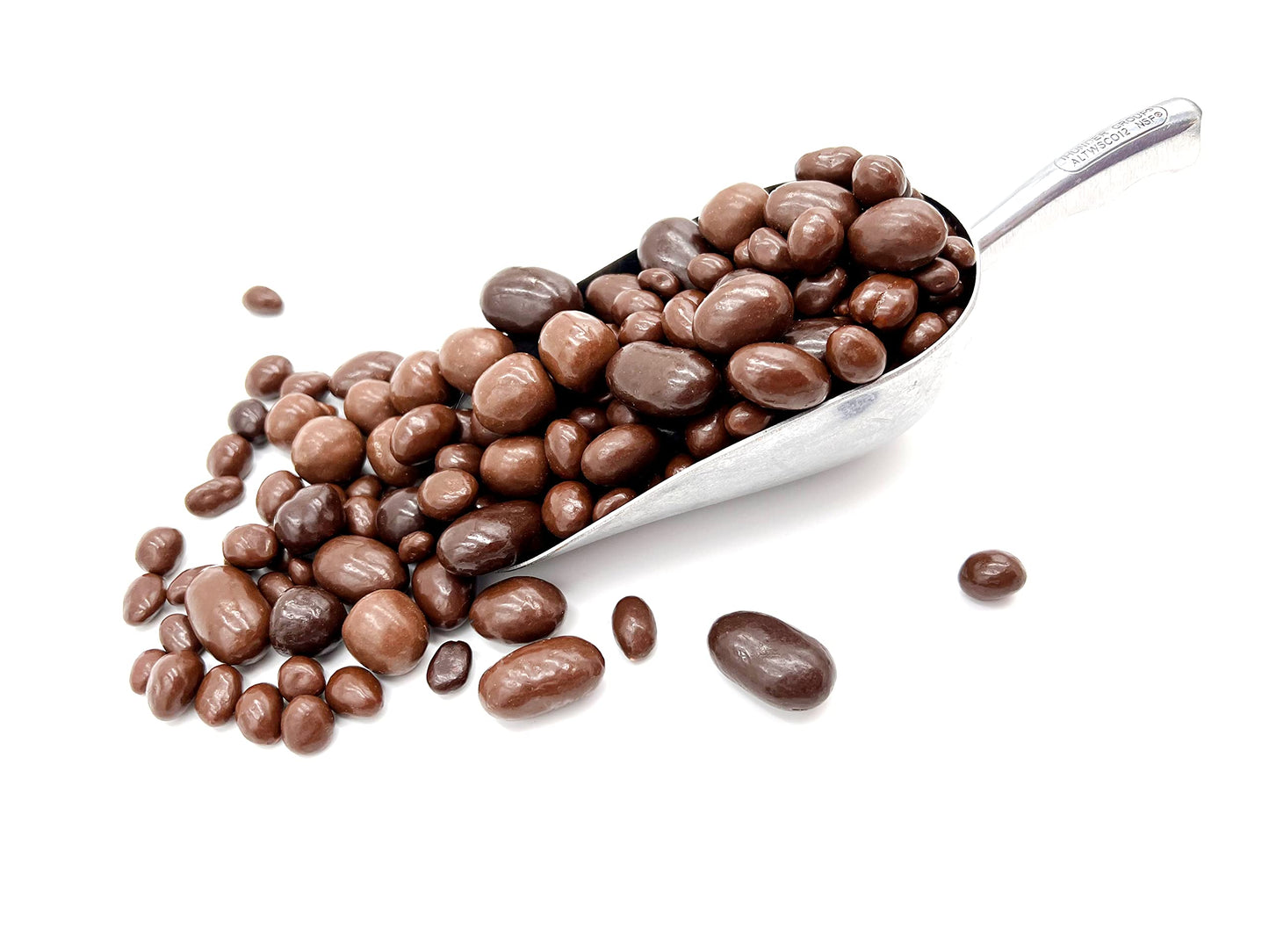 Bridge Mix | 2 Pound Bag | Dark and Milk Chocolate Covered Almonds, Milk Chocolate Covered Raisins and Mango Candy
