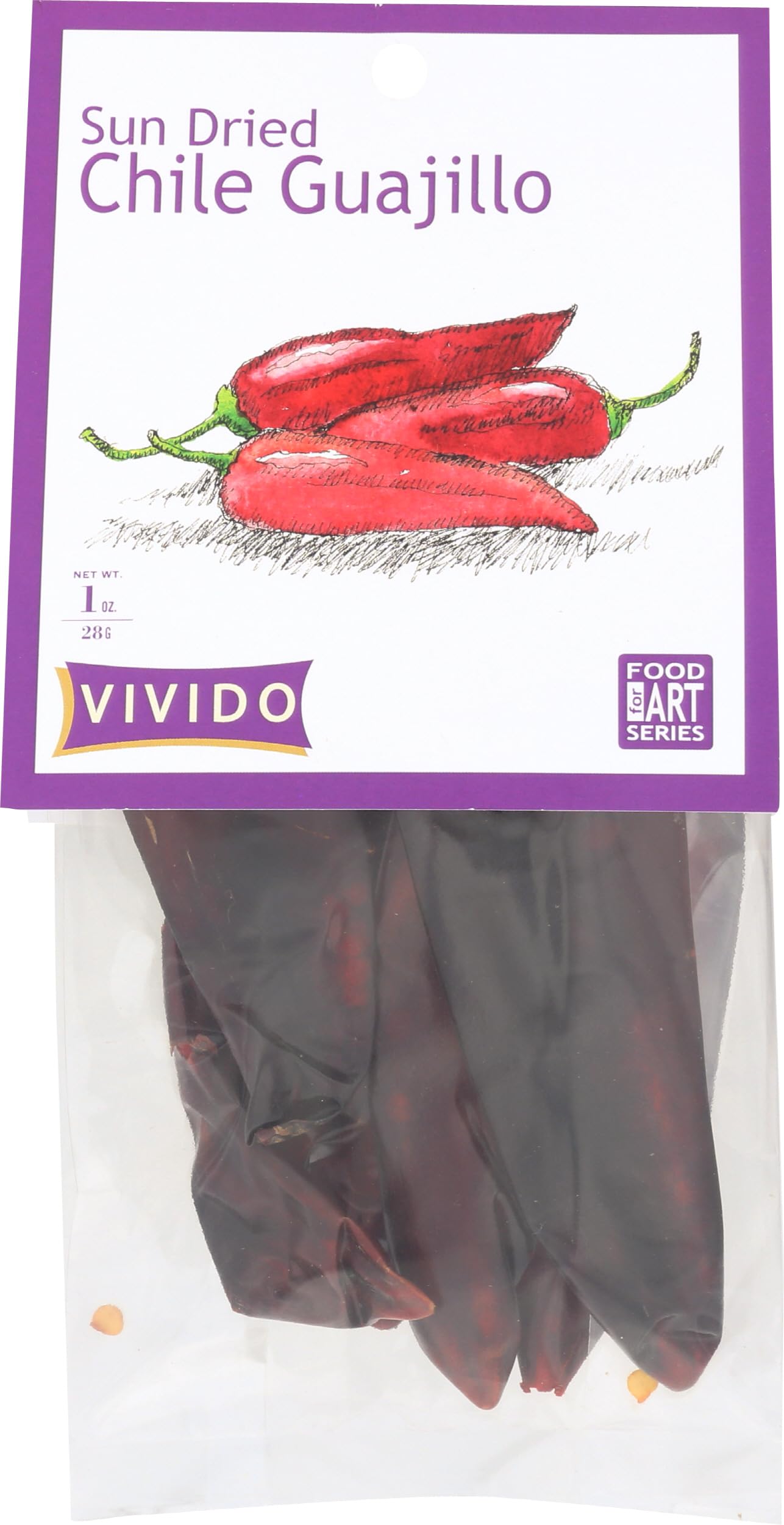 VIVIDO NATURAL Dried Gaujillo Chile, 1 OZ
