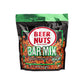 BEER NUTS Bar Mix with Wasabi - Pretzels, Cheese Stix, Sesame Stix & Wasabi Peas - 32oz Resealable Bag
