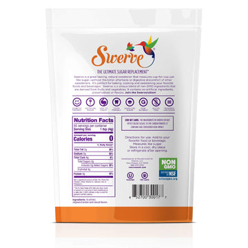 Swerve Sweetener, Granular, 12 Ounce, 3 Pack