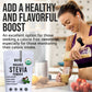 WHYZ Organic Stevia Powder, Zero Calorie Sweetener, Non-GMO, Keto Friendly, 8 oz