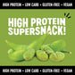 The Only Bean Crunchy Roasted Edamame Snacks (Wasabi Soy Sauce), Healthy High Protein Snacks, Low Carb, Keto Friendly, Gluten Fr