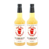 Top Hat Provisions Spicy Ginger Beer Syrup - 32oz Bottles, 2 Pack - Concentrated Ginger Citrus Blend for Craft Soda and Cocktails