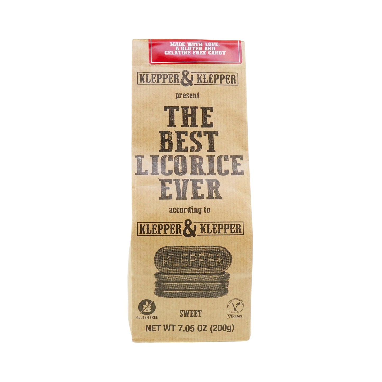 Klepper & Klepper Sweet Licorice 7.05 Ounce Bag (Pack of 3)