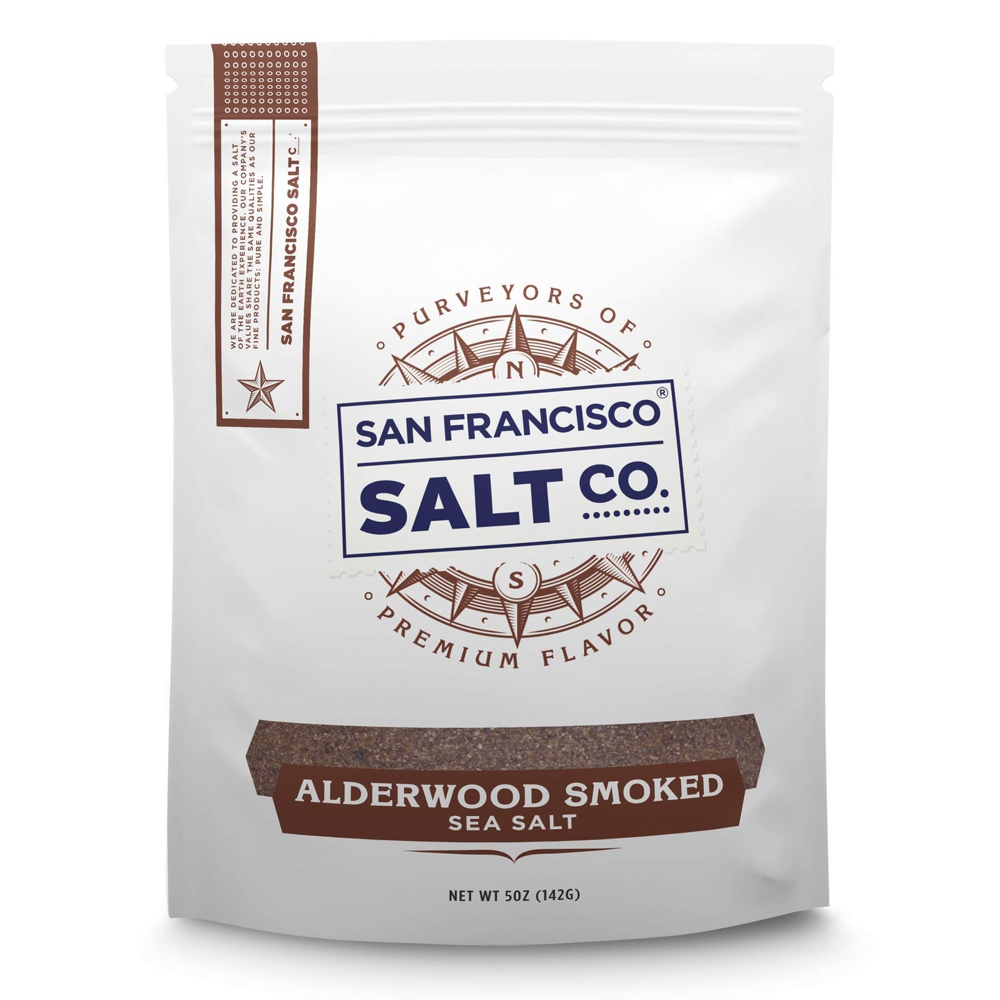 San Francisco Salt Company Alderwood Smoked Sea Salt, 5 oz Pouch