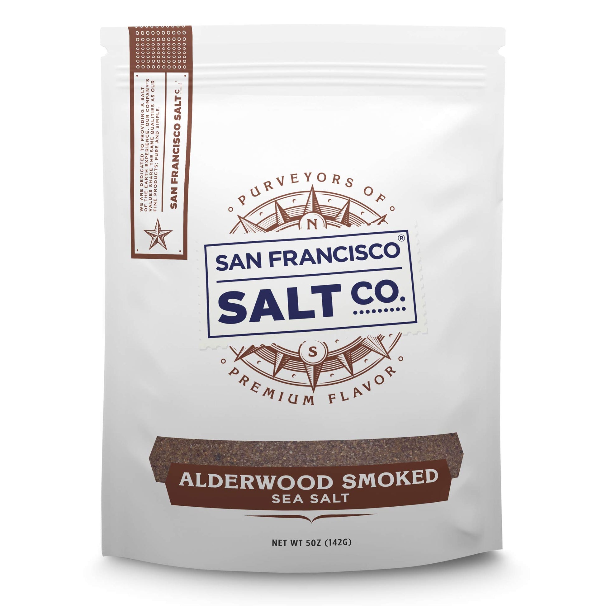 San Francisco Salt Company Alderwood Smoked Sea Salt, 5 oz Pouch