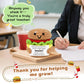 Mini Teacher Appreciation Gift For Teachers Day Handmade Crochet Burger For Thank You End Of Year Teachers Day Thoughtful Teache