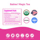 Secrets Of Tea - Babies Magic Tea: Natural Relief For Baby Colic And Gas - Usda Organic, Caffeine-Free, Promotes Better Sleep- 20 Count ((1 Pack)