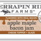Terrapin Ridge Farms Apple Maple Bacon Jam - Sweet & Savory Jam With Apples, Maple, Bacon, Cinnamon, And Butter - Perfect For Cheese, Glazes, And More - 11 Ounce (Pack Of 2)