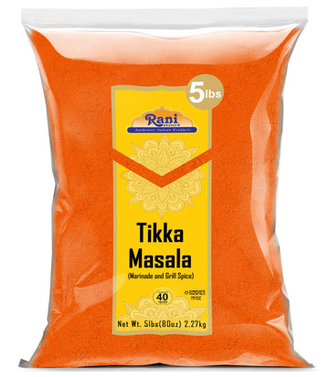 Rani Tikka Masala Indian Spice Blend, All Natural, Salt-Free, Vegan, 80oz (5lbs), Gluten Friendly, NON-GMO
