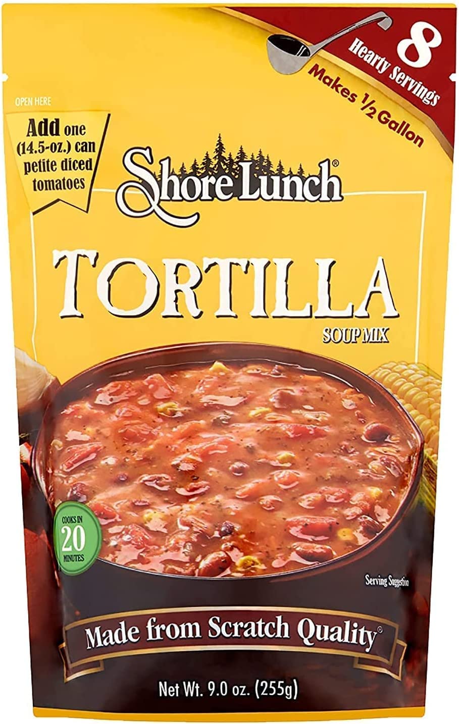 Shore Lunch Tortilla Soup Mix, 9 Ounce (Pack Of 6)
