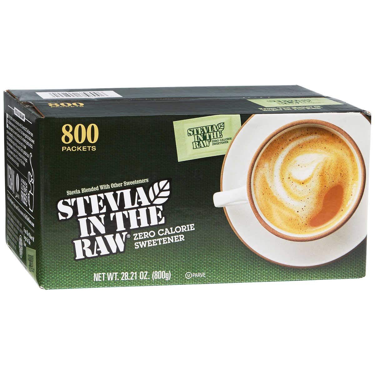 Stevia In The Raw Zero-Calorie Sweetener, 800 Ct.