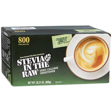 Stevia In The Raw Zero-Calorie Sweetener, 800 Ct.