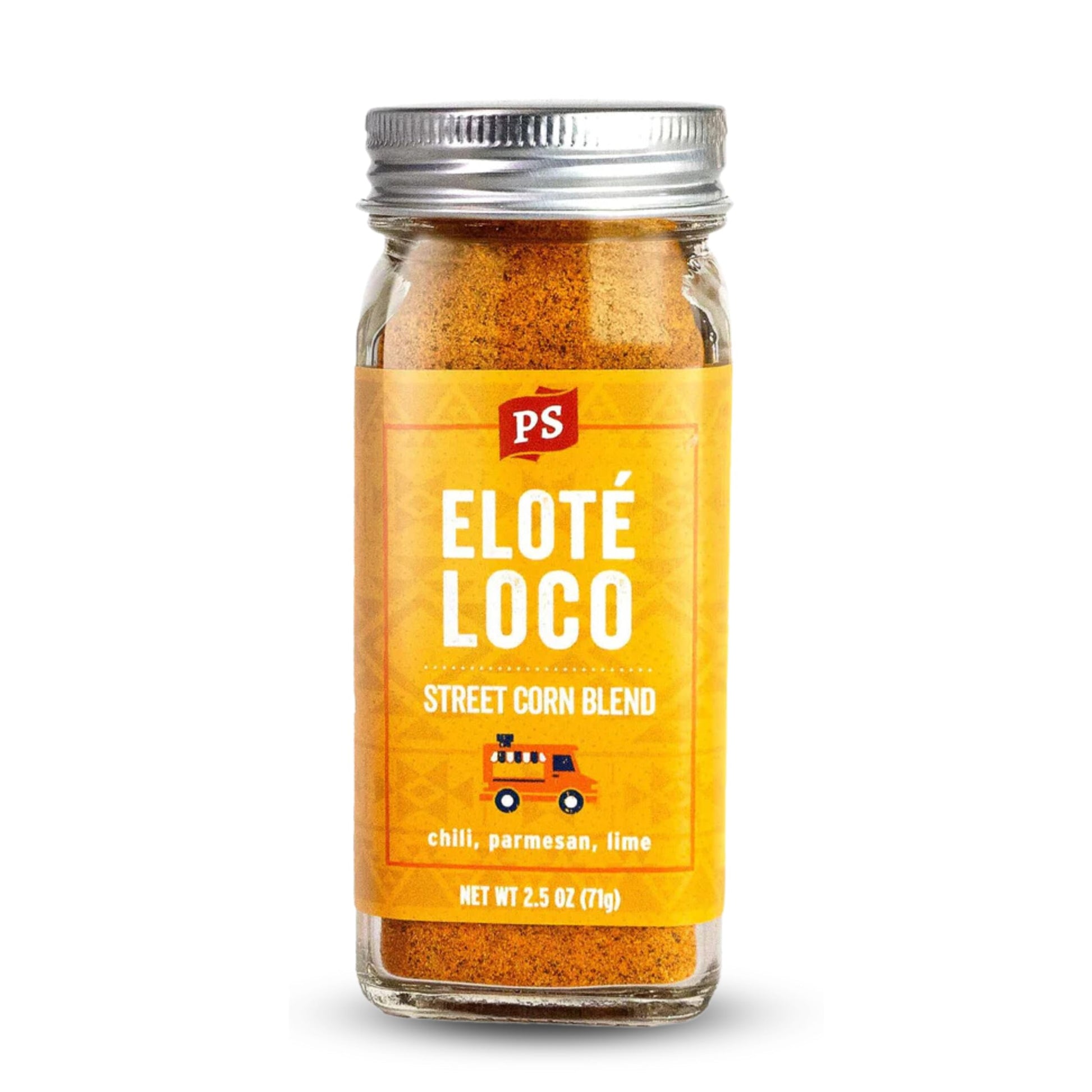 Ps Seasoning Elote Loco - All Purpose Mexican Street Corn Seasoning & Bbq Rub, Mexican Spice Blend & Topping With Chili, Parmesan, Lime - Great For Tacos, Fajitas, Corn-On-The-Cob, Dips, Chicken