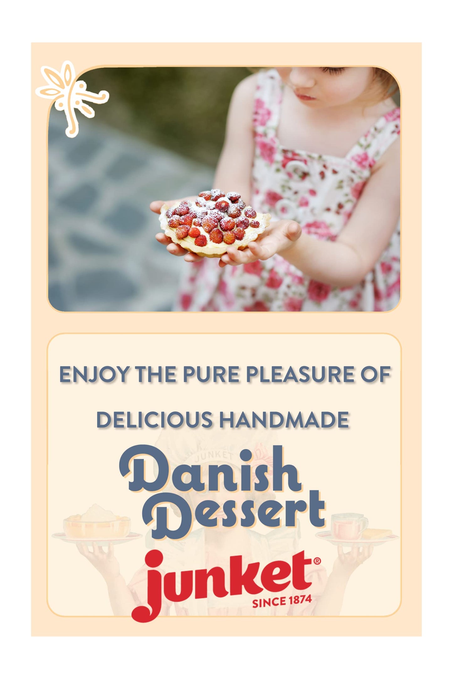 Junket Danish Dessert Strawberry, 4.75 Ounce (Pack Of 1) Pie Filling, Puddings And Glazes