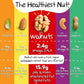 Crazy Go Nuts Maple Walnuts - Glazed Walnuts For Snacking, Candied Walnut Pieces Bulk, Individual Packs, Natural Source Of Omega