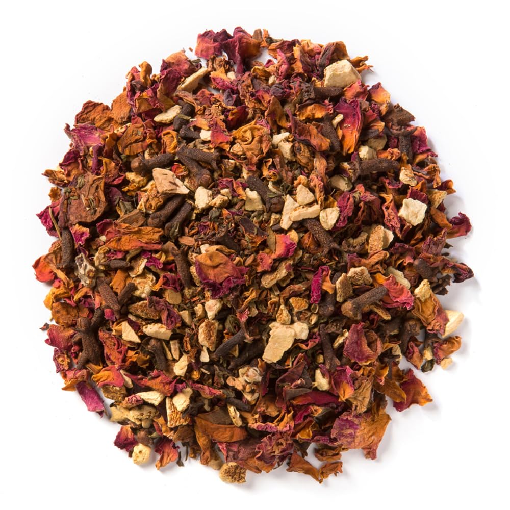 Davidsons Organics  Herbal Christmas Tea  Loose Leaf Tea  16-Ounce Bag