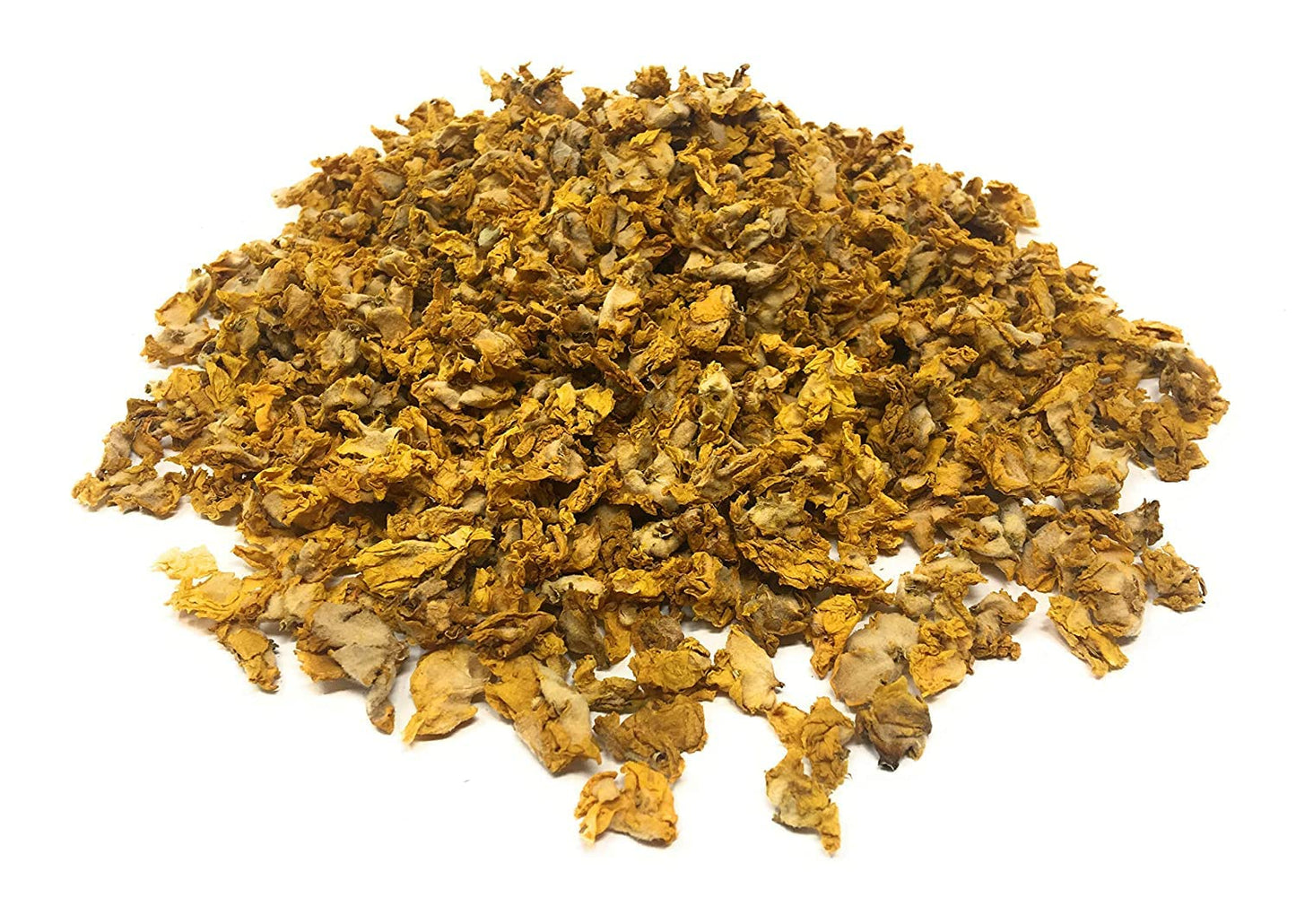 100% Dried Mullein Flowers (Verbascum Thapsus) | Net Weight: 0.52Oz / 15G | Soothing  Slightly Sweet Tea With Many Benefits - Used For Edible Flower Decorations On Salads/Toppings