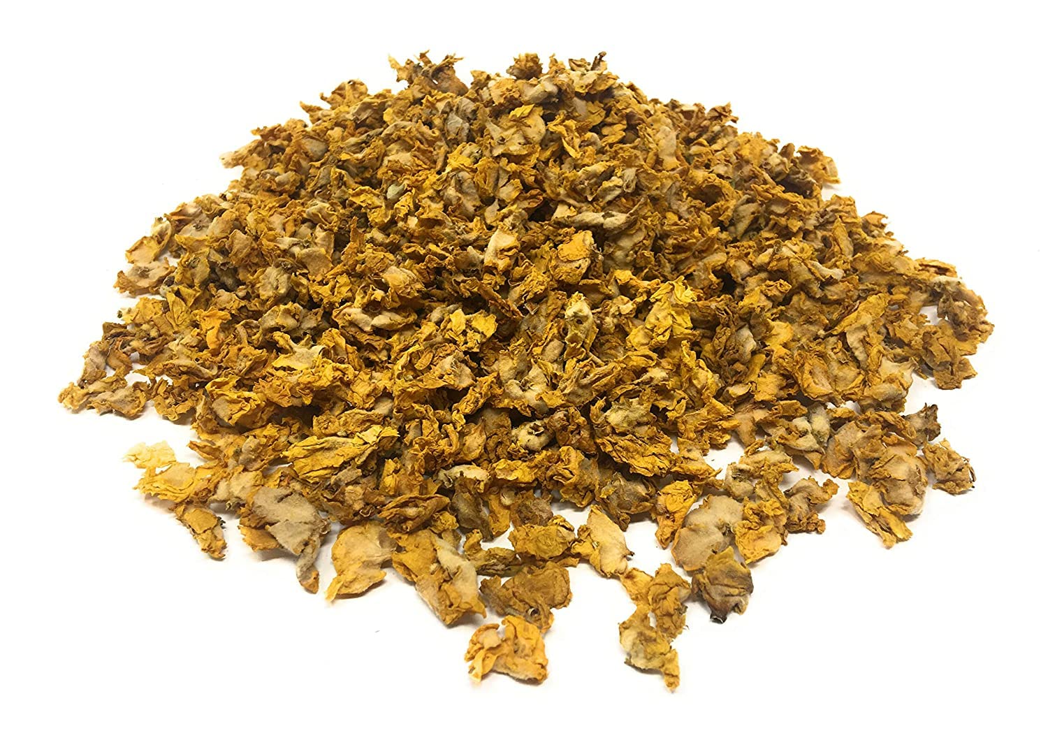 100% Dried Mullein Flowers (Verbascum Thapsus) | Net Weight: 0.52Oz / 15G | Soothing  Slightly Sweet Tea With Many Benefits - Used For Edible Flower Decorations On Salads/Toppings