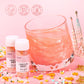 Rose Gold Edible Glitter For Cocktails, 5G Food Grade Glitter, Rose Gold Luster Dust Edible For Drinks, Cake Decorating, Cookies