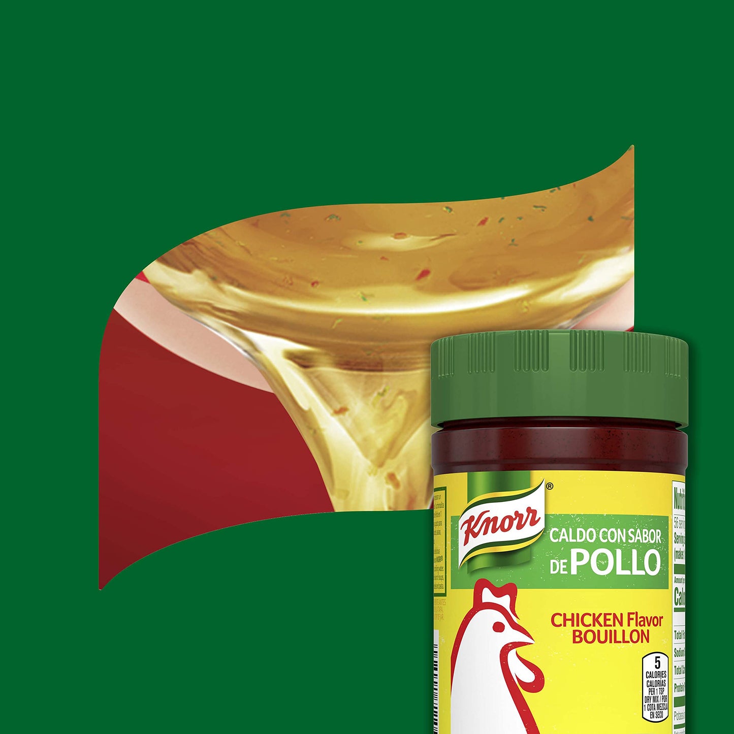 Knorr Granulated Bouillon, Chicken, 7.9 Ounce (Pack of 12)