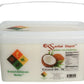 Coconut Oil 76F - Food Grade - 7 lb in PP microwavable container, resealable lid & removable handle