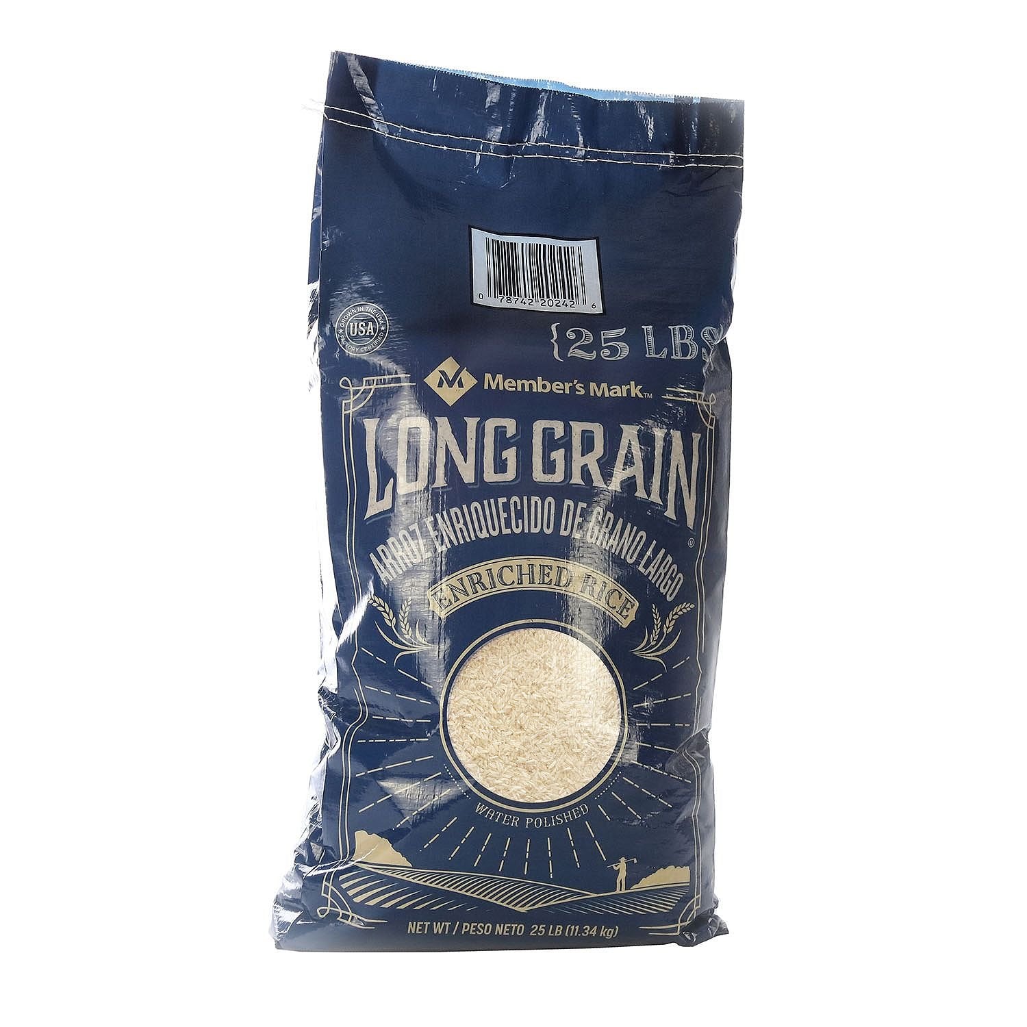 Member'S Mark Long Grain White Rice (25 Lb.), 25 Lb