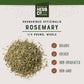 Monterey Bay Herb Co. Whole Organic Rosemary | Mediterranean Herb For Seasoning Soups, Meats, Vegetables & Breads | 1/4 Lb. Bag