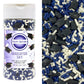Mystic Sprinkles Graduation Day Sprinkles Mixes (Graduation Day! Navy Blue & White Sprinkle Mix 3.8Oz)