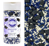Mystic Sprinkles Graduation Day Sprinkles Mixes (Graduation Day! Navy Blue & White Sprinkle Mix 3.8Oz)