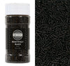Mystic Sprinkles Solid Color Jimmy Sprinkles (Beautifully Black Jimmies 3Oz)