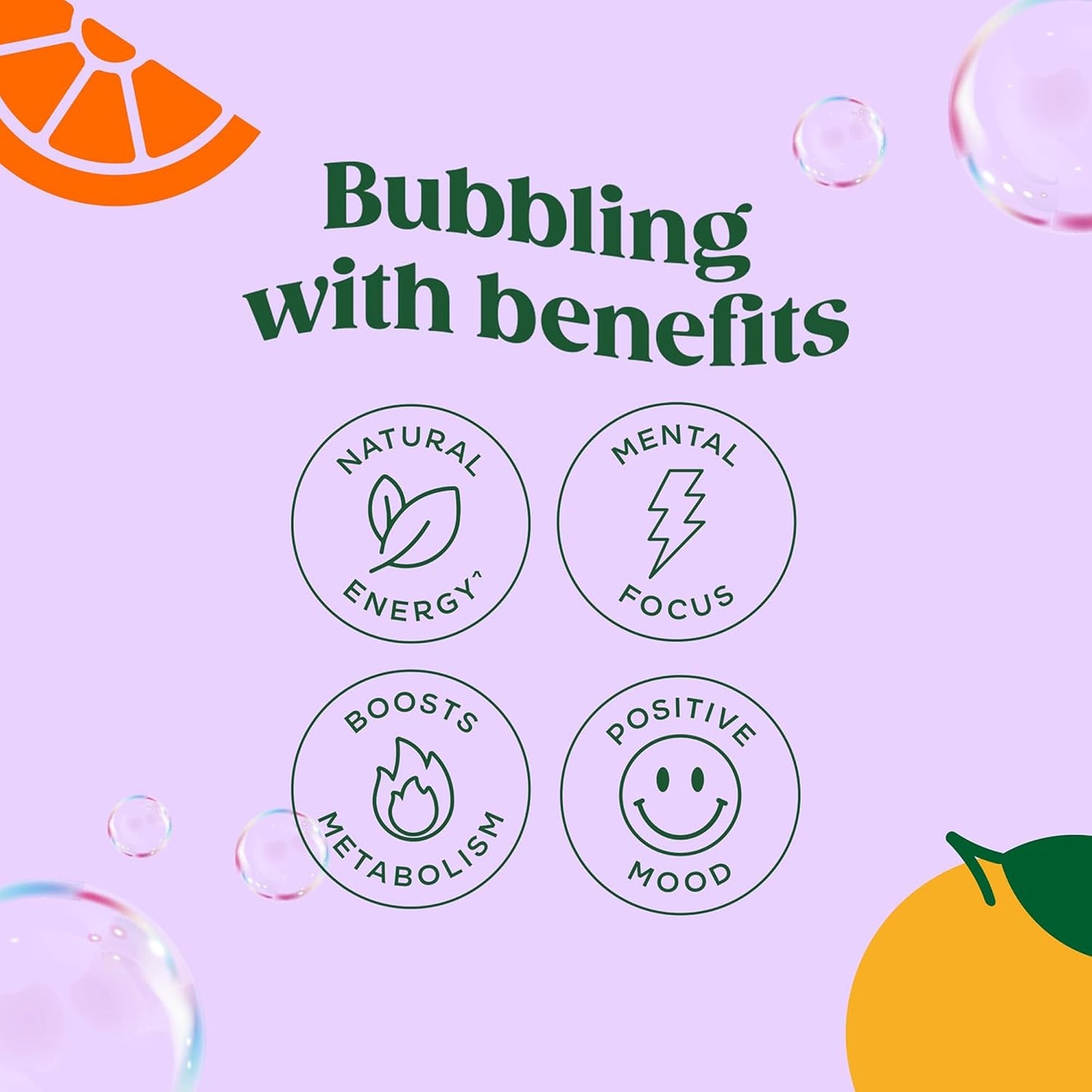 Bloom Nutrition Sparkling Energy Drink - Natural Caffeine  Zero Sugar  180mg Caffeine - Antioxidant-Rich with Green Coffee Bean  Green Tea Extract  Prebiotics - Orange - 12oz 12 Pack
