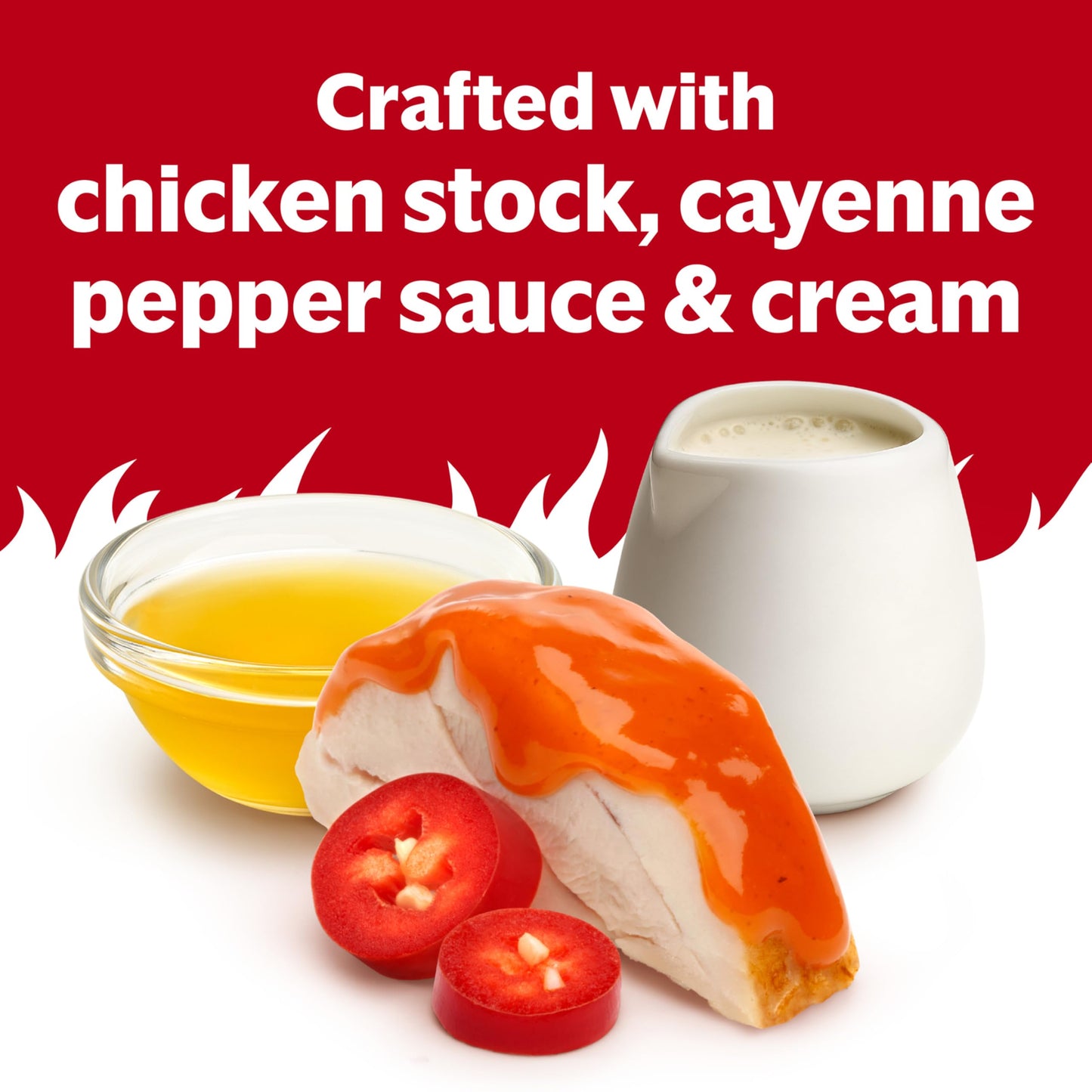 Campbells Condensed Spicy Buffalo-Style Cream of Chicken Soup  10.5 oz Can (Case of 12)