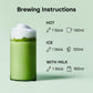Osulloc Jeju Matcha Milk Tea (7Oz X 10 Packets), Easy On-The-Go Stick Type Powder Blended Tea, Deep Flavored Matcha & Creamy Mil