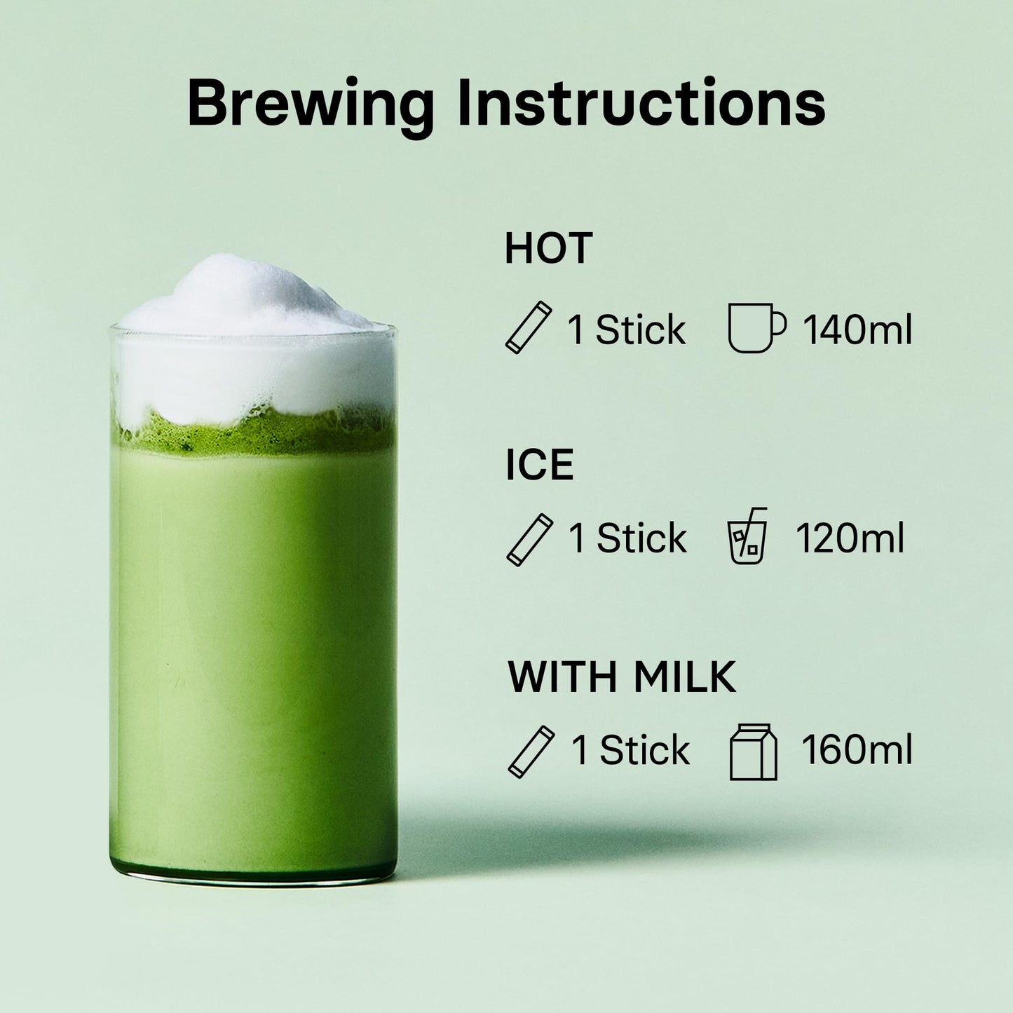 Osulloc Jeju Matcha Milk Tea (7Oz X 10 Packets), Easy On-The-Go Stick Type Powder Blended Tea, Deep Flavored Matcha & Creamy Mil