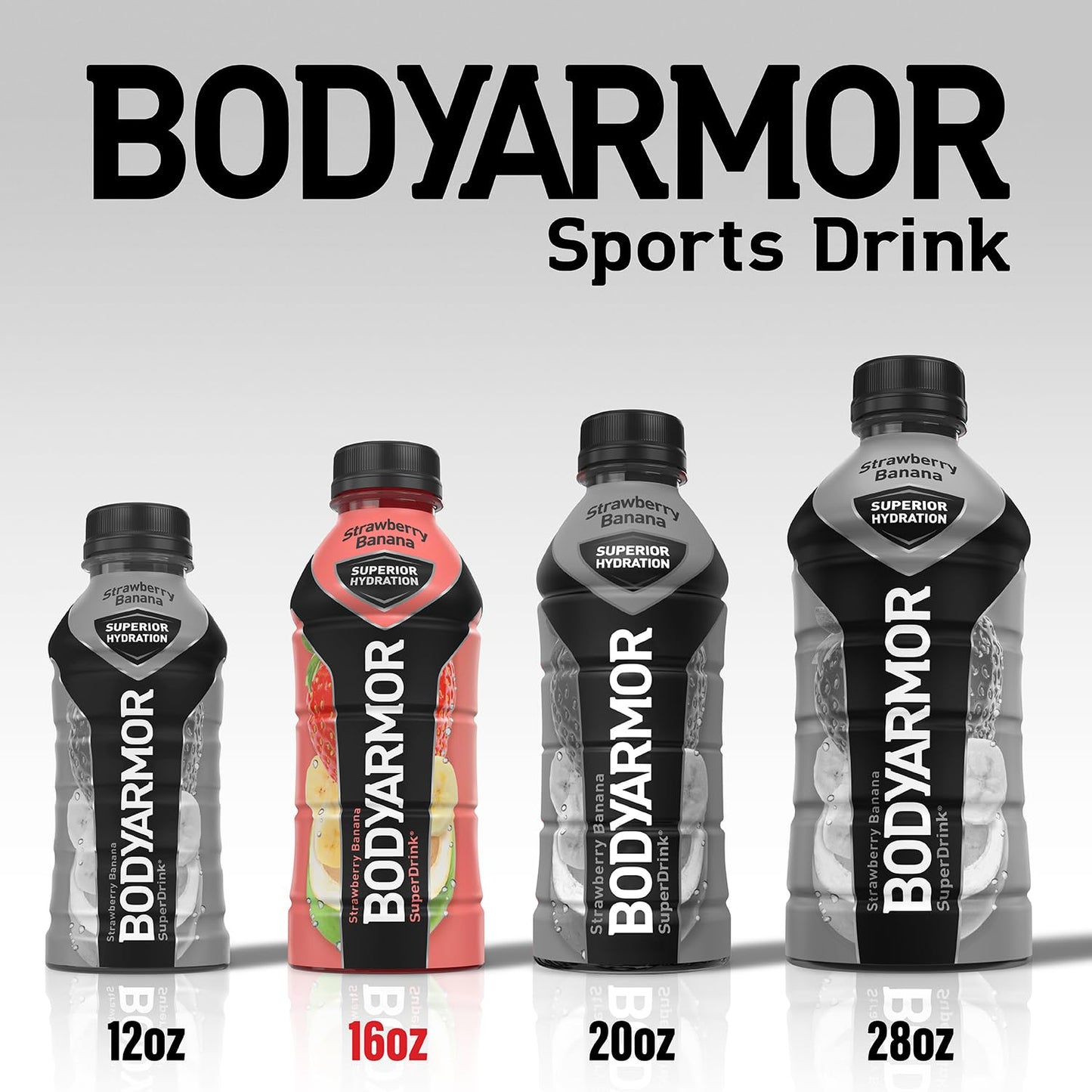 BODYARMOR Sports Drink Sports Beverage, Orange Mango, Coconut Water Hydration, Natural Flavors With Vitamins, Potassium-Packed E